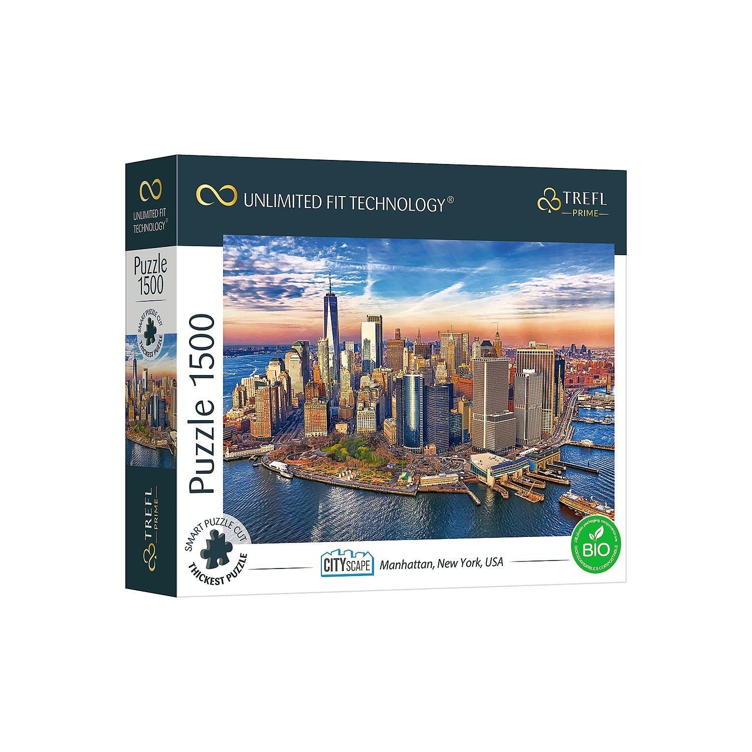 Trefl - Manhattan New York Usa (1500-Piece Puzzle)