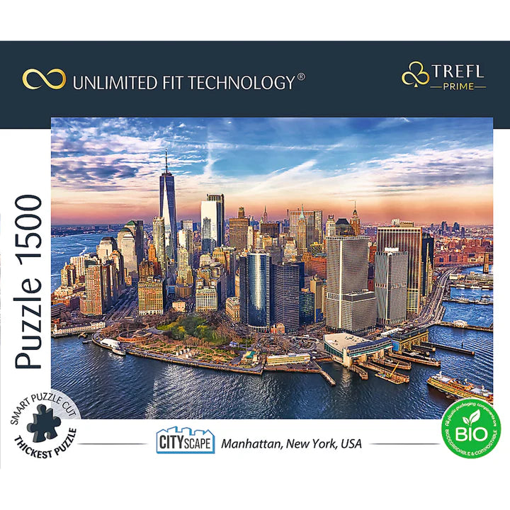 Trefl - Manhattan New York Usa (1500-Piece Puzzle)
