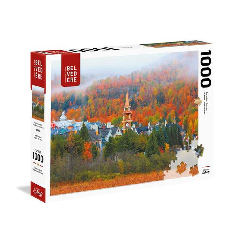 Trefl - Brouillard de Mont Tremblant (Jigsaw Puzzle 1000 pièces)