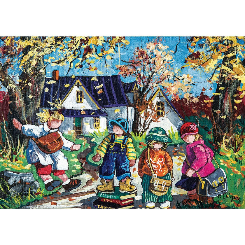 Trefl - Paquin - Back To School (500-Piece Puzzle)