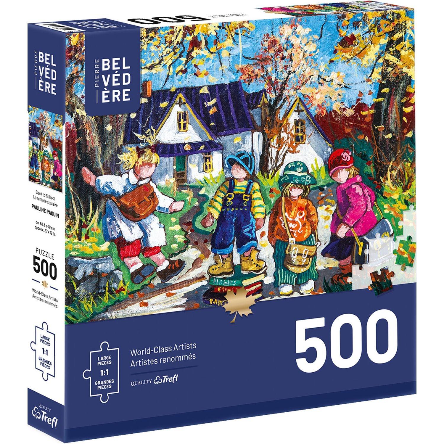 Trefl - Paquin - Back To School (500-Piece Puzzle)
