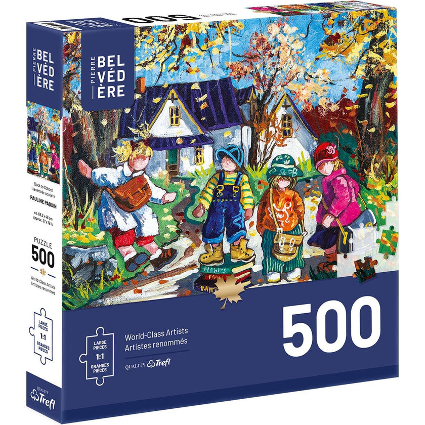 Trefl - Paquin - Back To School (500-Piece Puzzle)