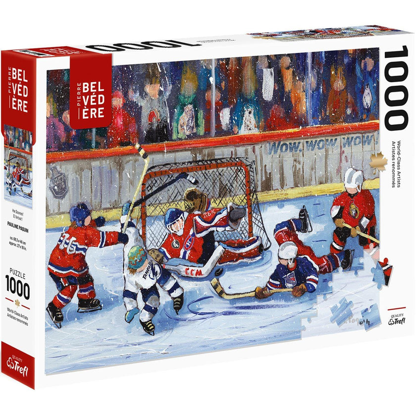 Trefl - Paquin - He Scores! (1000-Piece Puzzle)