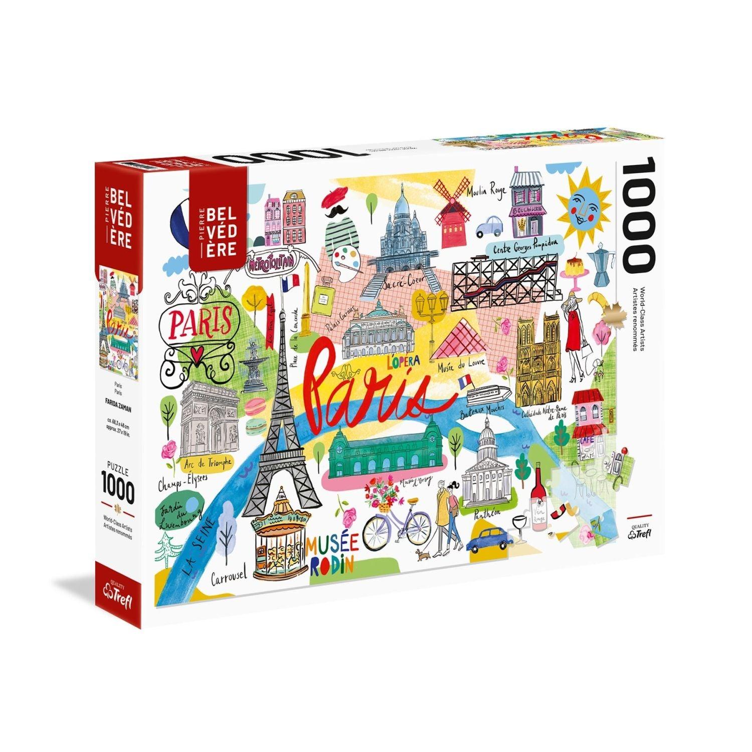 Trefl - Paris - Farida (1000-Piece Puzzle)