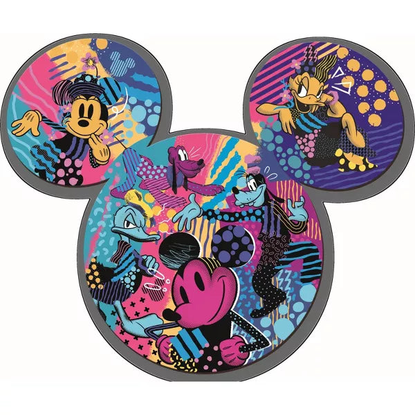 Trefl - Puzzle - Disney Mickey Mouse - Woodcraft - 500Pc