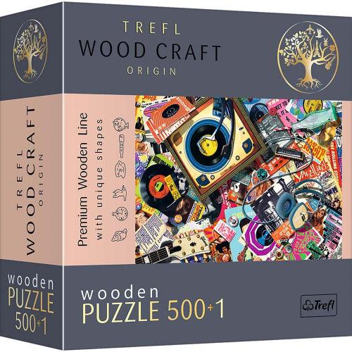 Trefl - Puzzle - Bois - Dans le monde de la musique - 500 pièces