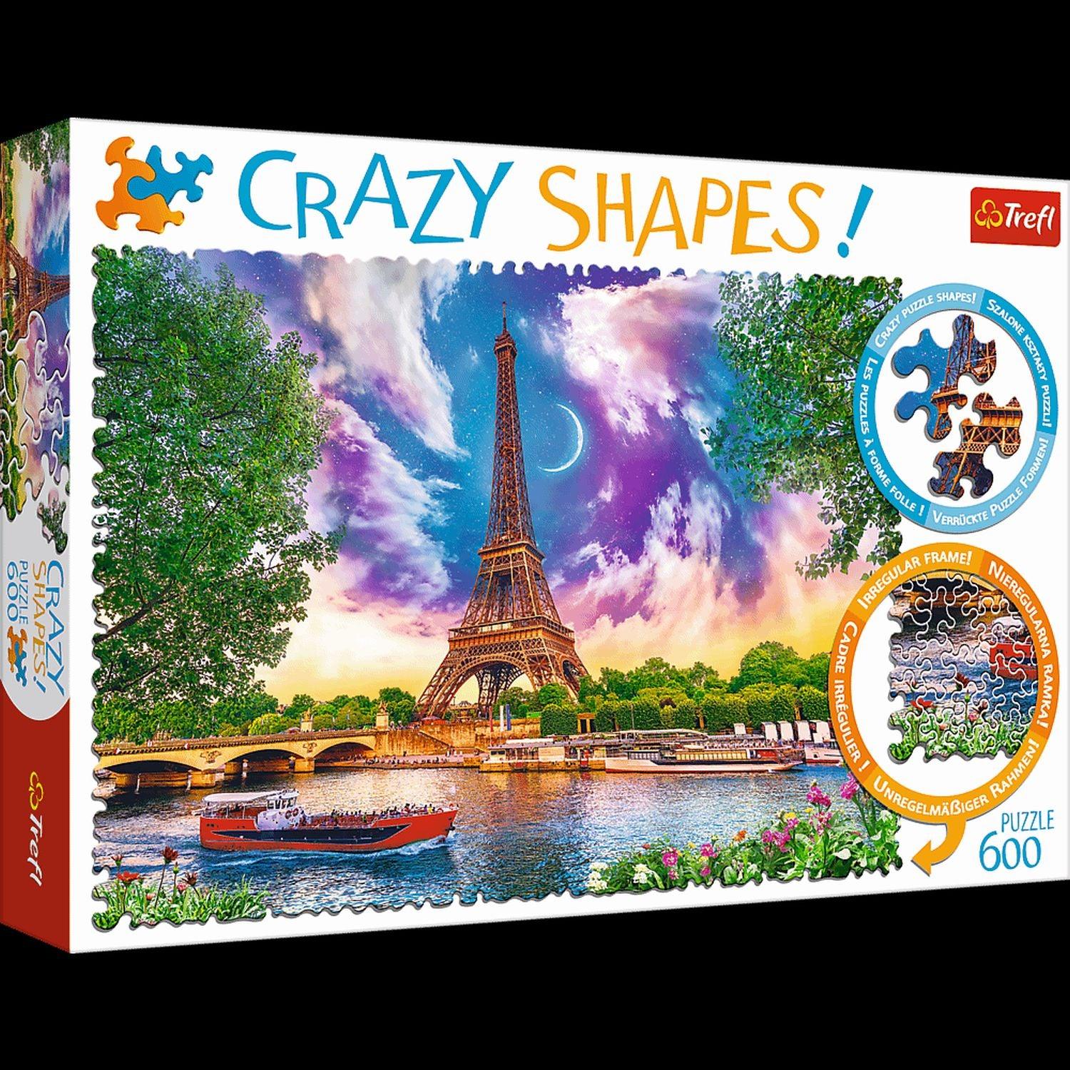 Trefl - Sky Over Paris (600-Piece Puzzle)