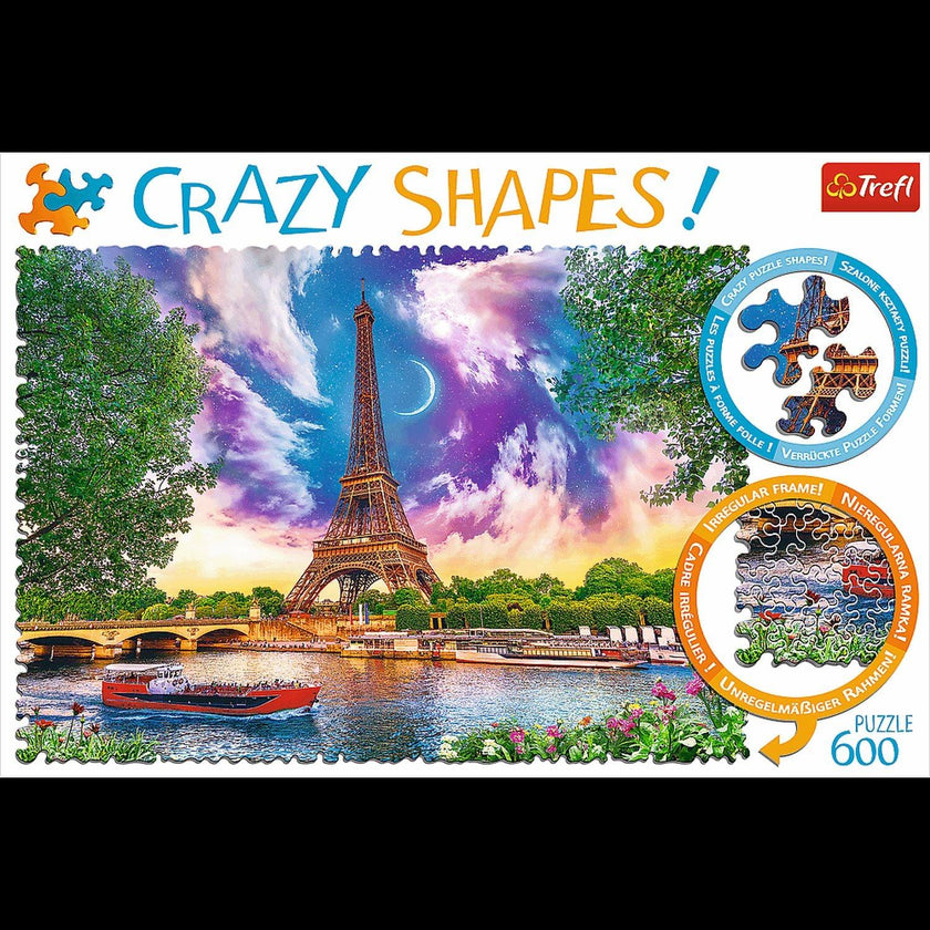 Trefl - Sky Over Paris (600-Piece Puzzle)