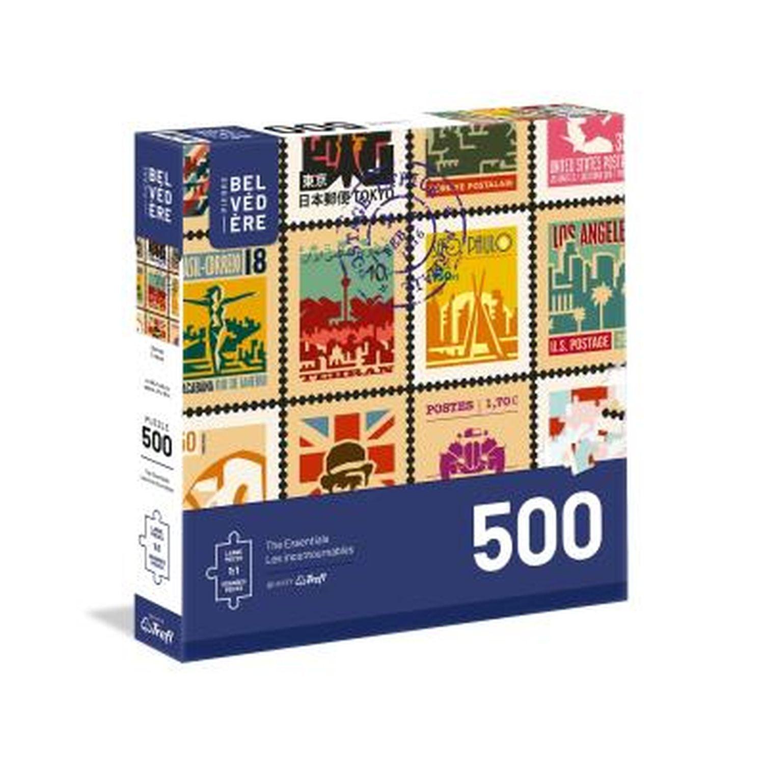 Trefl - Stamps (500-Piece Puzzle)