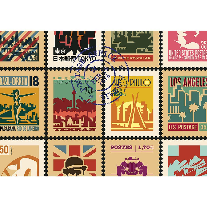 Trefl - Stamps (500-Piece Puzzle)