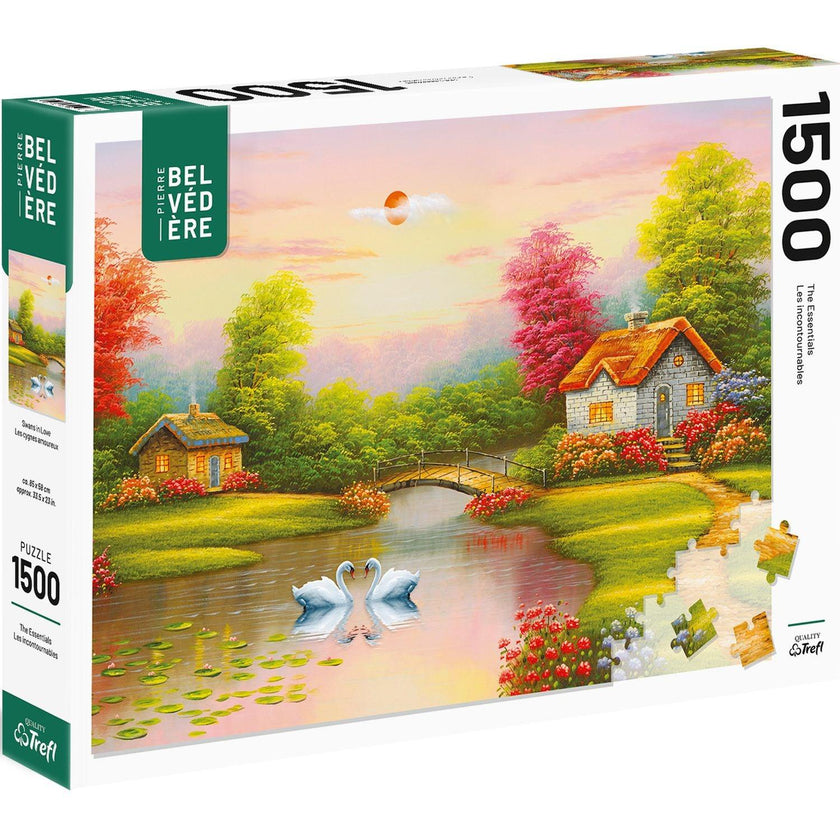 Trefl - Swans (1500-Piece Puzzle)