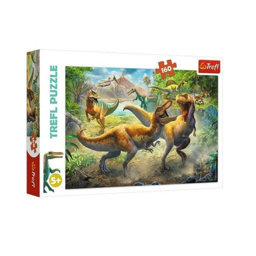 Trefl - Tyrannosaurus Fighting (160-Piece Puzzle)