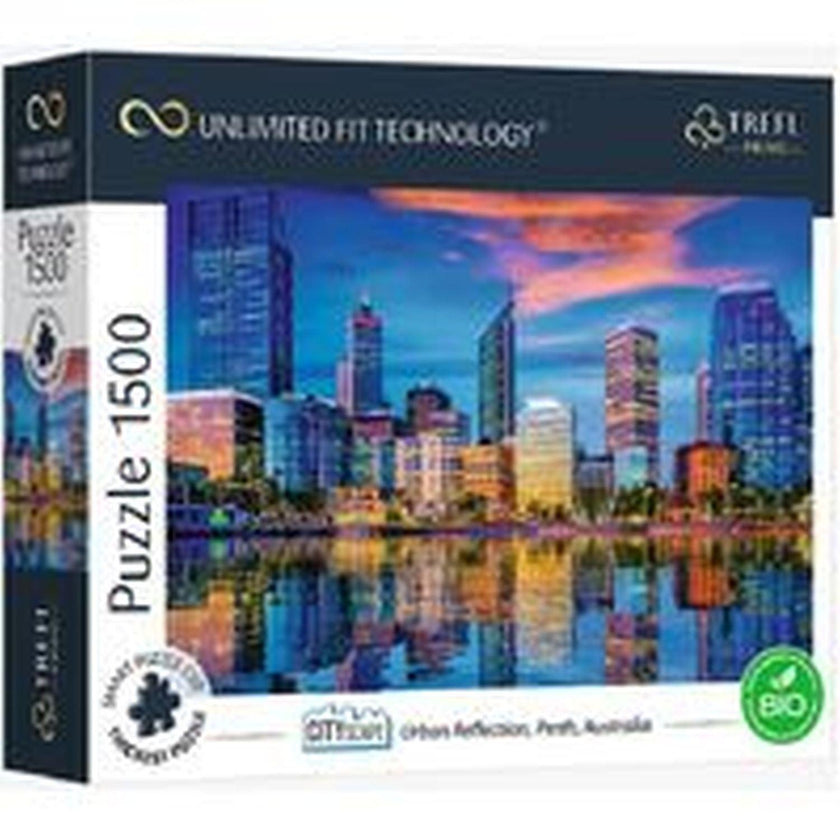 Trefl - Urban Reflection Perth Australia (1500-Piece Puzzle)