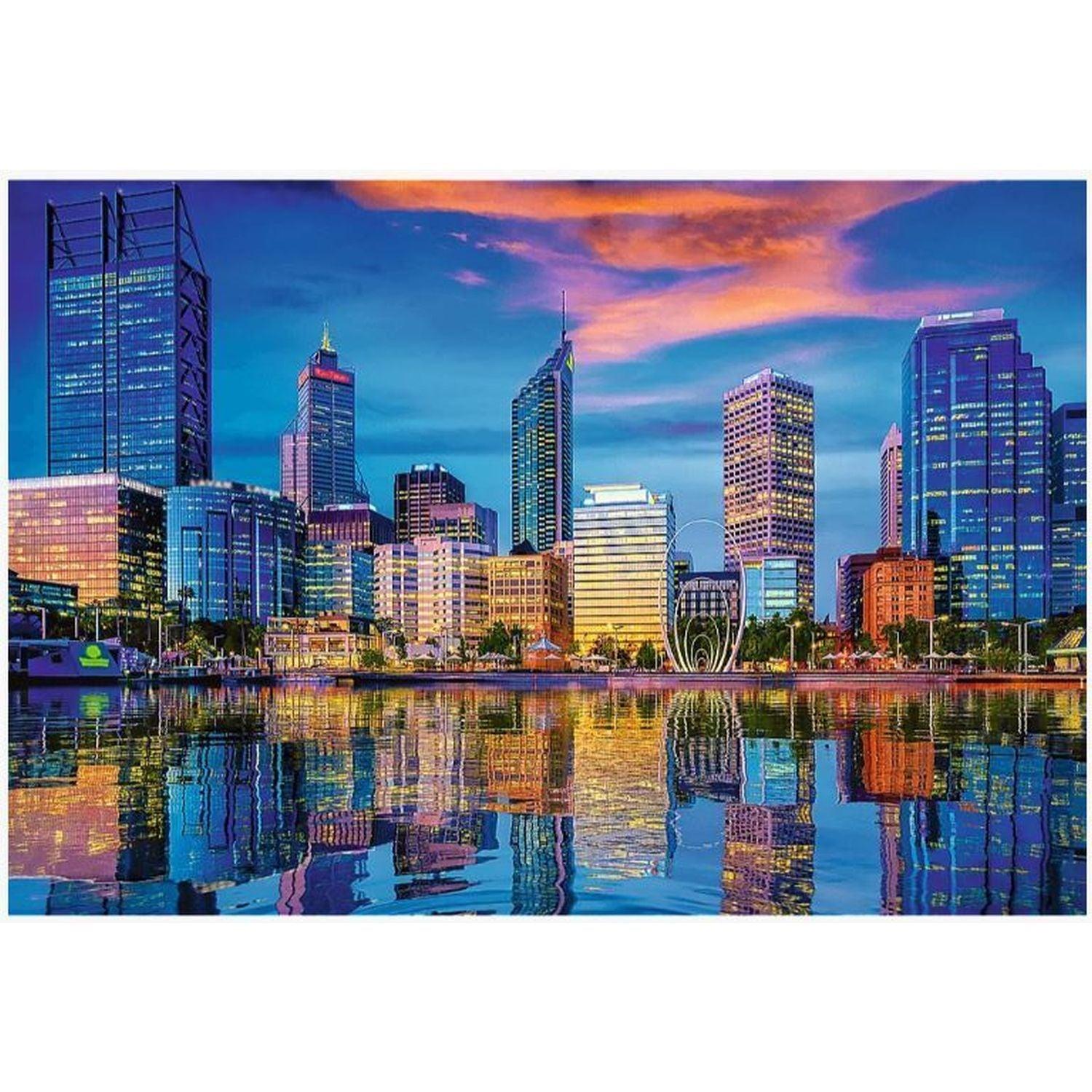 Trefl - Urban Reflection Perth Australia (1500-Piece Puzzle)
