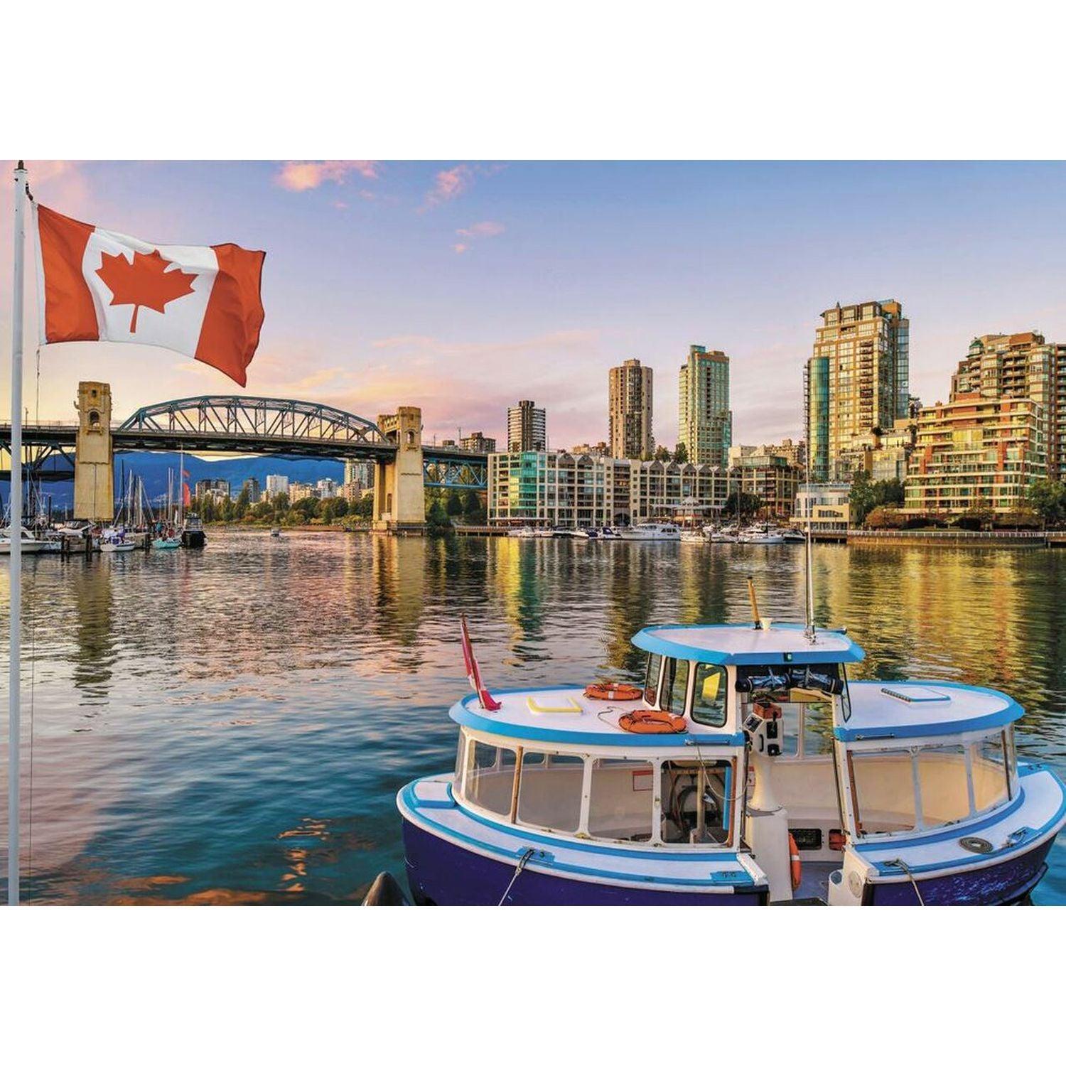 Trefl - Pont Burrard de Vancouver (Jigsaw Puzzle 1000 pièces)
