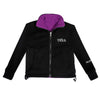 Kids Pokhara Reversible Black and Purple Fleece Sweater 200GSM