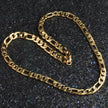 Trend Necklace Silver Painted 18k gold 8MM