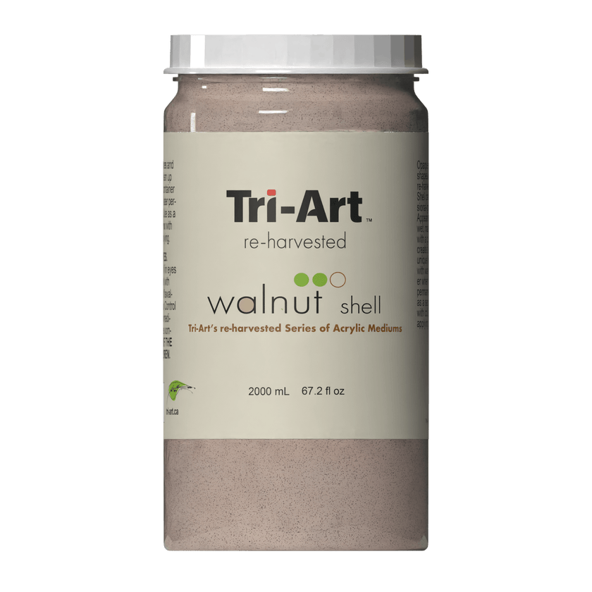 Tri-Art Mediums - Re-harvested Walnut Shell