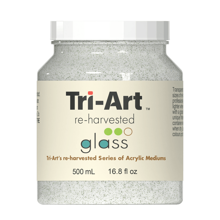 Tri-Art Mediums - Re-harvested Glass