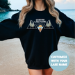 Geometric Lake Personalized Sweatshirt | Summer Apparel | Custom Apparel