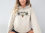 Lake Life Geometric Unisex Hoodie | Camping Clothing | Lake Clothing