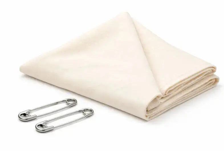 Fabric Triangular Bandage with Safety Pins, Non-Sterile, 40