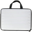 Trident - Laptop Case 13in Hard Shell Exterior White with Black Trim
