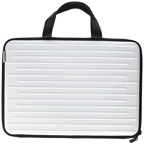 Trident - Laptop Case 13in Hard Shell Exterior White with Black Trim