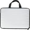 Trident - Laptop Case 13in Hard Shell Exterior White with Black Trim