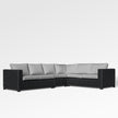 Trillium 6‑Seat Sectional with Sunbrella® Cushions
