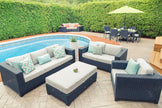 Trillium Loveseat with Sunbrella® Cushions