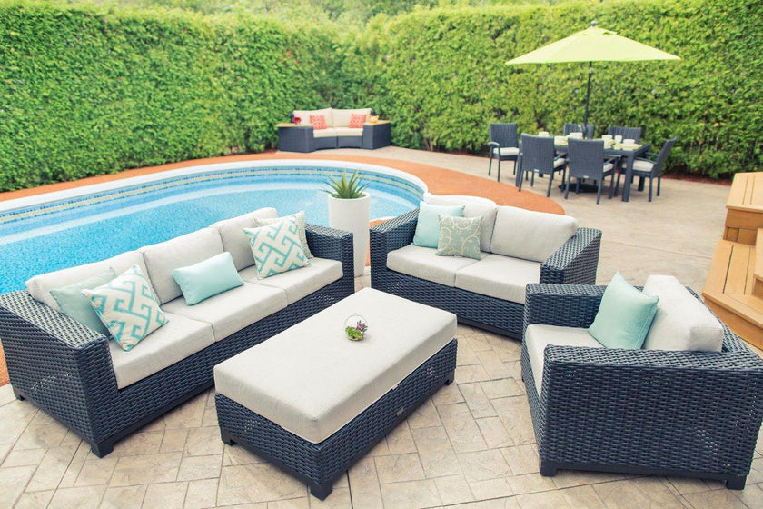 Trillium Loveseat with Sunbrella® Cushions