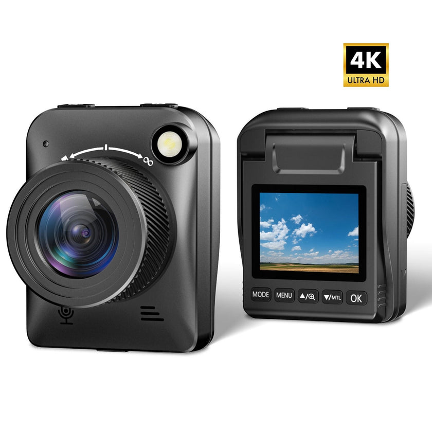 TUTT 4K Time Lapse Camera - 32MP Professional Construction & Vlogging Action Camera T7