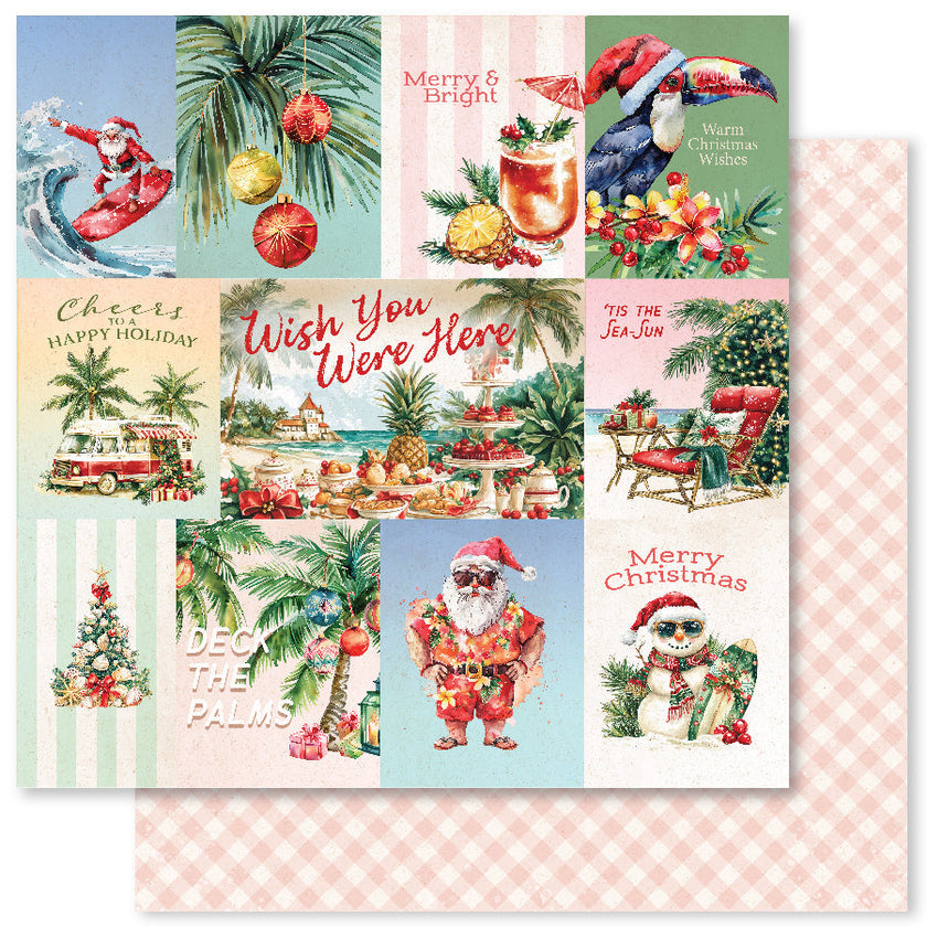Tropical Christmas 6x6 Paper Collection 33135