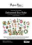 Tropical Christmas Embossed Die Cuts 33105
