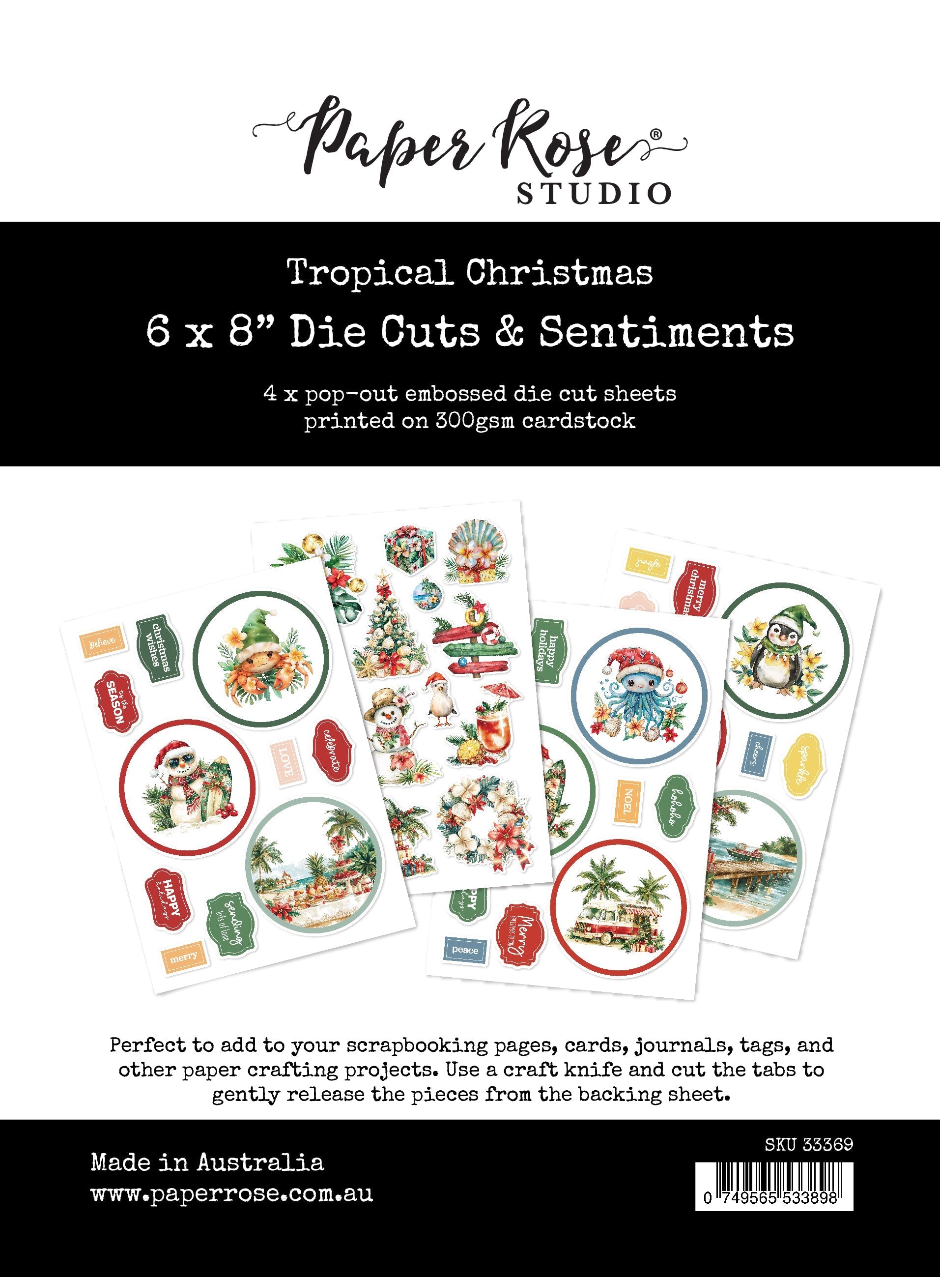 Tropical Christmas 6x8