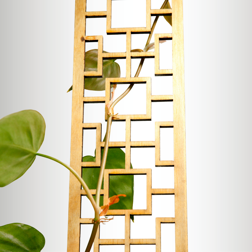 Tropical Squares Wooden Trellis