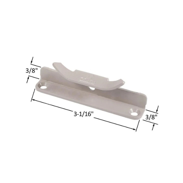 Truth Hardware Multi-Point Lock Keeper – Replacement Window Lock Keeper for Casement & Awning Windows (#:40970.92)