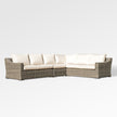Tulip 6 Seat Sectional with Sunbrella® Cushions