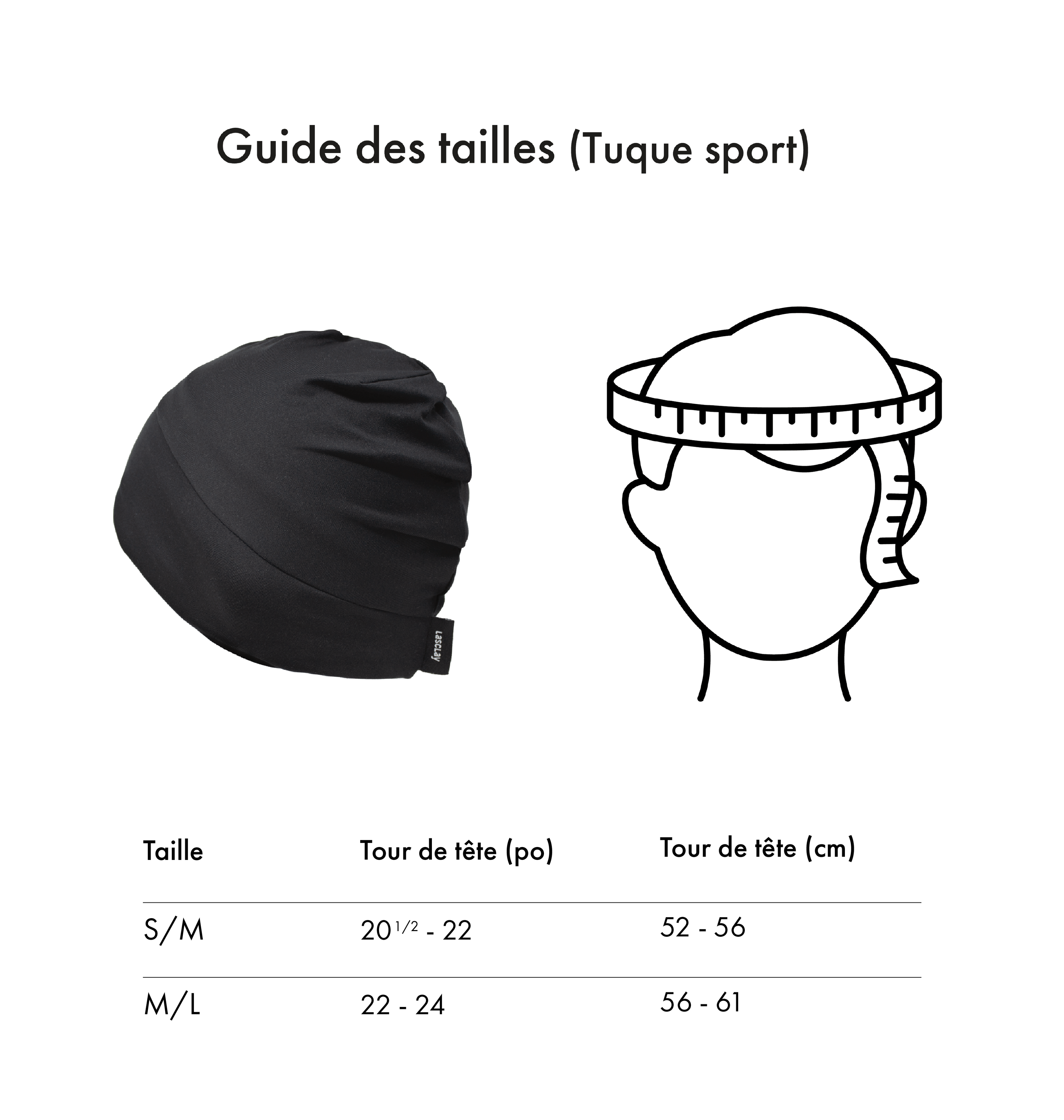 Tuque sport en asclépiade