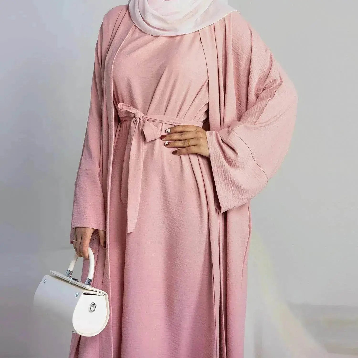 Turkey Dubai Solid Color Two-piece Suit