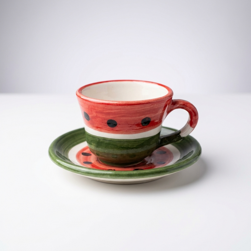 Watermelon Coffee Cup Set - Helweh