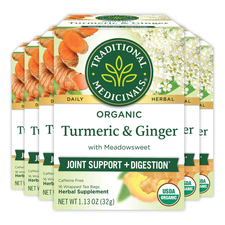 Traditional Medicinals - Thé au Curcuma Bio, 16 sachets
