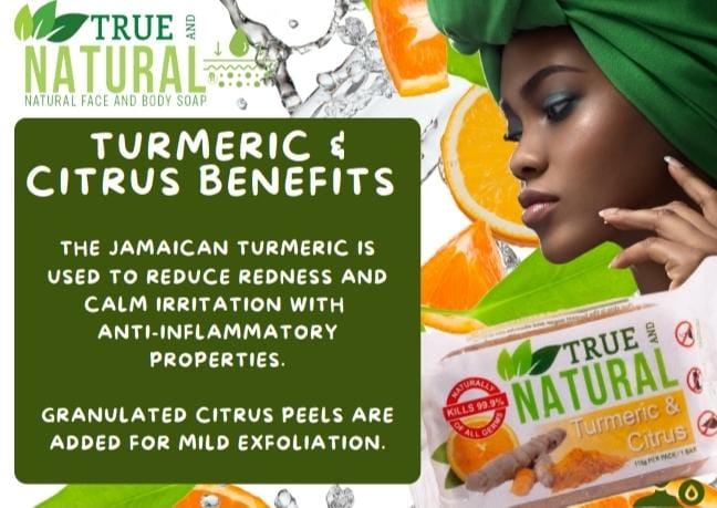 TURMERIC & CITRUS FACE & BODY BAR