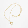Golden Bohemian White Turtle | Necklace