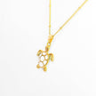 Golden Bohemian White Turtle | Necklace