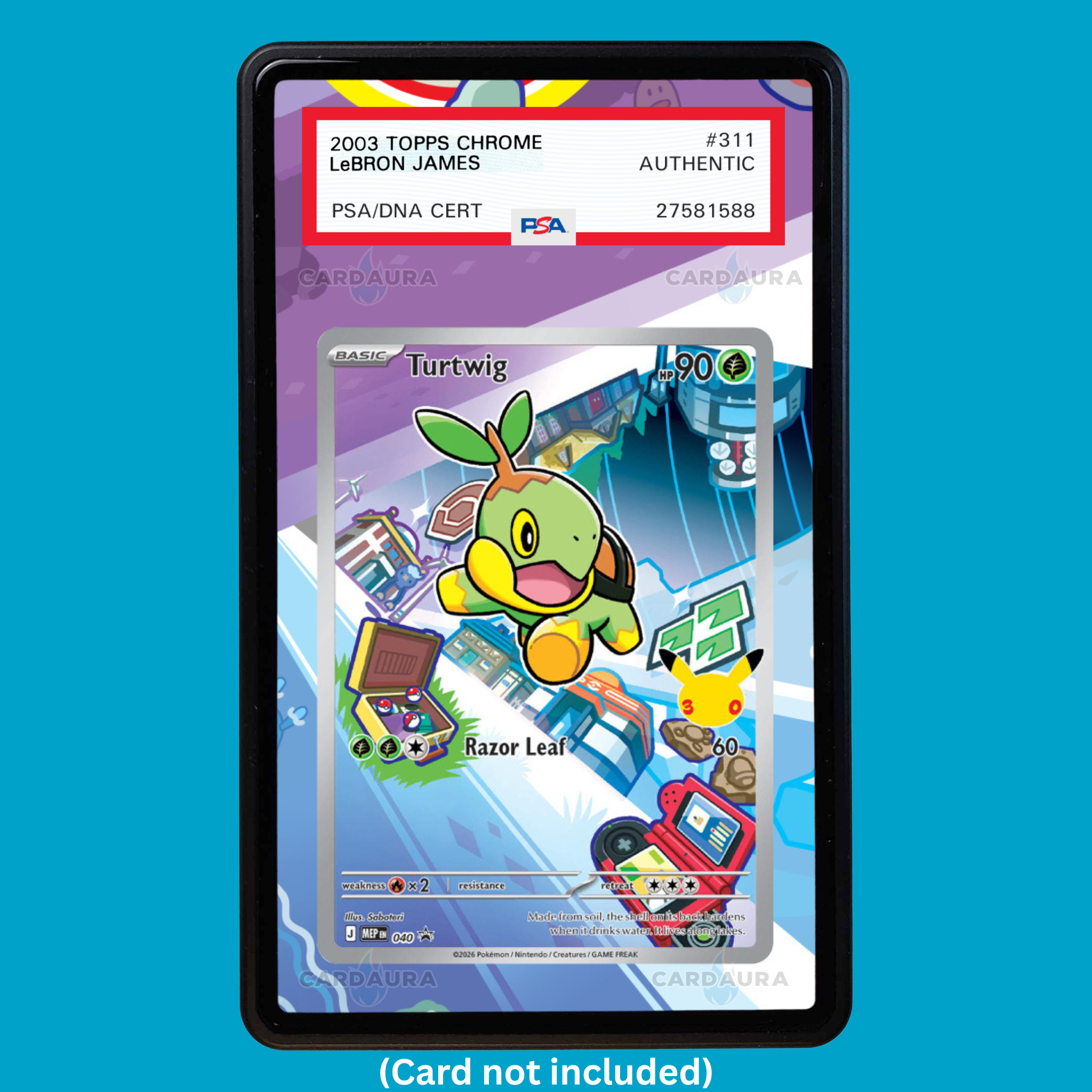 Turtwig First Partner 040 (Graded) Display Case