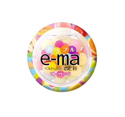 UHA e-ma Colourful Fruit Change (33G) [Best Before Date: 2027.02]