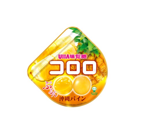 UHA Kororo Gummy Okiniwa Pineapple Flavour (40G) [Best Before Date: 2026.03]