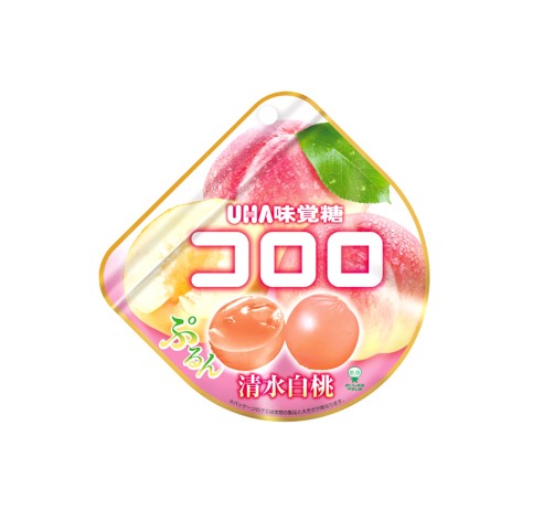 UHA Kororo Gummy Shimizu White Peach (40G) [Best Before Date: 2026.08]